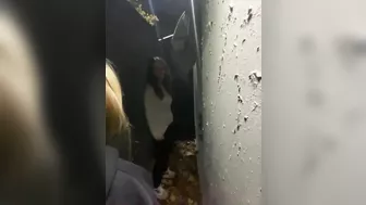 Obscene Lesbian Action - Wet Licking Builds to Powerful Squirt Filling Her Bestie's Mouth