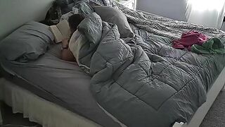 Hidden Cam Exposes My Busty Wife Jilling Off Her Creamy Pussy in Secret Every Morning!