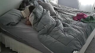 Hidden Cam Exposes My Busty Wife Jilling Off Her Creamy Pussy in Secret Every Morning!
