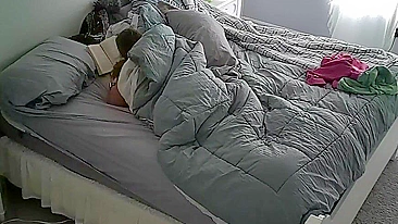 Hidden Cam Exposes My Busty Wife Jilling Off Her Creamy Pussy in Secret Every Morning!