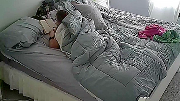 Hidden Cam Exposes My Busty Wife Jilling Off Her Creamy Pussy in Secret Every Morning!