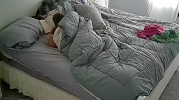 Hidden Cam Exposes My Busty Wife Jilling Off Her Creamy Pussy in Secret Every Morning!