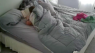 Hidden Cam Exposes My Busty Wife Jilling Off Her Creamy Pussy in Secret Every Morning!