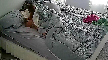 Hidden Cam Exposes My Busty Wife Jilling Off Her Creamy Pussy in Secret Every Morning!
