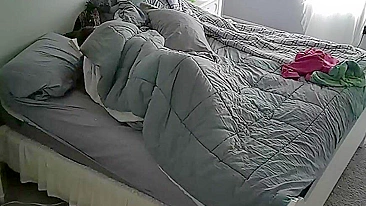 Hidden Cam Exposes My Busty Wife Jilling Off Her Creamy Pussy in Secret Every Morning!