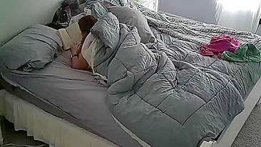 Hidden Cam Exposes My Busty Wife Jilling Off Her Creamy Pussy in Secret Every Morning!