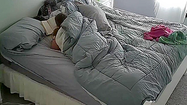 Hidden Cam Exposes My Busty Wife Jilling Off Her Creamy Pussy in Secret Every Morning!
