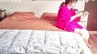 My 58yo Naughty Mom Masturbation Caught on Camera, She Jilling Off & Fingers Her Wet Pussy Daily!