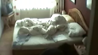 Sneaky Hidden Cam Catches Mother Fingering Herself, Moaning Loudly in Wild Orgasmic Bliss!