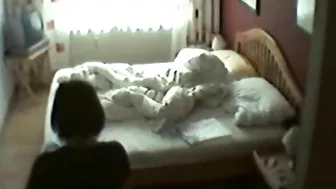 Sneaky Hidden Cam Catches Mother Fingering Herself, Moaning Loudly in Wild Orgasmic Bliss!