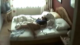 Sneaky Hidden Cam Catches Mother Fingering Herself, Moaning Loudly in Wild Orgasmic Bliss!