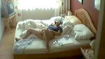 Sneaky Hidden Cam Catches Mother Fingering Herself, Moaning Loudly in Wild Orgasmic Bliss!