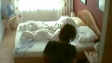 Sneaky Hidden Cam Catches Mother Fingering Herself, Moaning Loudly in Wild Orgasmic Bliss!