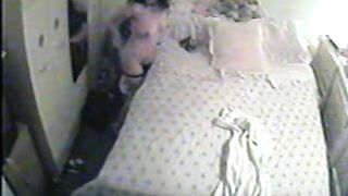 Caught On Spy Cam My Wife Masturbating While I Was Hard At Work, Whore Has Intense Orgasm