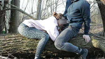 Wife's Bestie Sucks My Dick In The Public Park While Her Husband Is Not Around