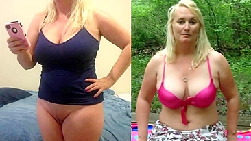 Desperate Mom, Begs for Son Rock-Hard Cock in Her Slutty, Hot Slit - Real Incest