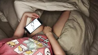Cute Daughter Masturbates While Watching Hentai Porn And Gets Caught On Hidden Camera