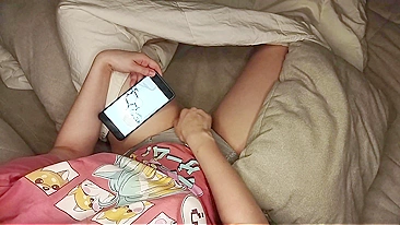 Cute Daughter Masturbates While Watching Hentai Porn And Gets Caught On Hidden Camera