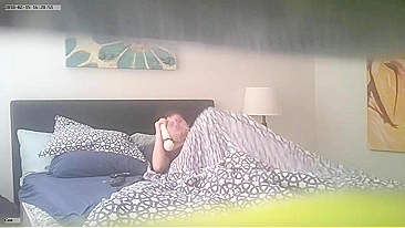 Hottie Self-Fucks with Toy, Hidden Footage of Her Pussy Pulsing in Ecstasy