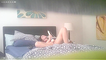 Hottie Self-Fucks with Toy, Hidden Footage of Her Pussy Pulsing in Ecstasy