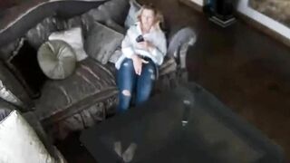 Hidden Bedroom Cam Catches Mom Masturbating, Soaking Wet Twat Convulsing in Raw Ecstasy