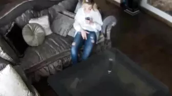 Hidden Bedroom Cam Catches Mom Masturbating, Soaking Wet Twat Convulsing in Raw Ecstasy