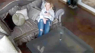 Hidden Bedroom Cam Catches Mom Masturbating, Soaking Wet Twat Convulsing in Raw Ecstasy