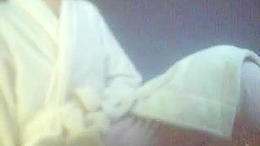 Hidden Cam Snags Coed Fucking Herself Hard, Wet Twat Pulsing with Raunchy, Shuddering Climaxes