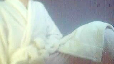 Hidden Cam Snags Coed Fucking Herself Hard, Wet Twat Pulsing with Raunchy, Shuddering Climaxes