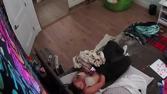 Lustful Babe Busted Masturbating, Dripping Cunt on Phone Cam, Craving Hard Fucking Tonight!