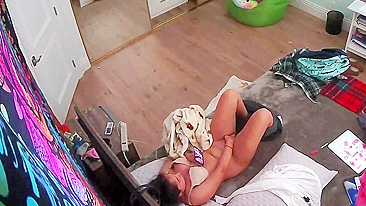 Lustful Babe Busted Masturbating, Dripping Cunt on Phone Cam, Craving Hard Fucking Tonight!