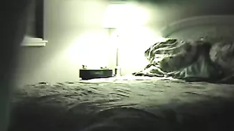 Sneaky Bedroom Spy Cam Captures Wife Rubbing Her Throbbing Slit, Aching for Fucked!