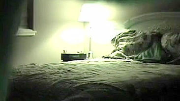 Sneaky Bedroom Spy Cam Captures Wife Rubbing Her Throbbing Slit, Aching for Fucked!