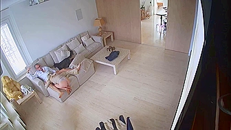 Devious Wife Sets Trap, Records Hubby Savagely Mouth Fucking Babysitter in Bedroom