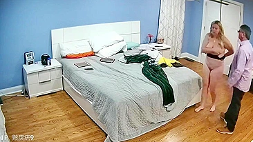 Plump Wife Gets Fucked by Her Sleazy Boss While Hubby Watches on Hidden Cam