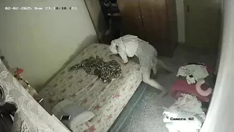 Nasty Wifey Jacks Her Pussy Like Crazy, Hits Climax in Minutes Caugth on Hidden Cam