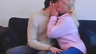 Horny Busty Mom Sucking Her Son’s Massive Cock On Wild Secret Tryst, While Dad’s Away