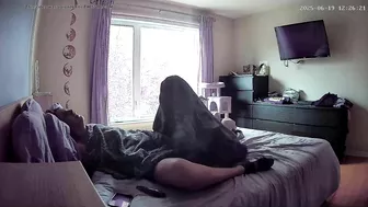 Married Slut Craves Cock So Bad She Fucks Herself Daily,  Cuck Hubby Watches Secretly