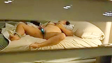 Naked Chubby Bitch Moans Loud as She Fucks Herself with a Dildo & Cums Hard