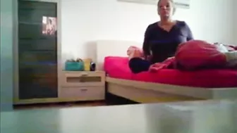 Naked Cheating Wife Squirts Hard Masturbating, Hubby Secretly Records Her Filthy Solo Show