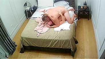 Son's Hidden Camera Catches Dad's Hardcore Pounding of Mom's Wet Wet Pussy at Home