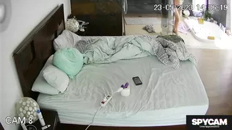 Sex-Crazed Mom Fuck Her Soaking Twat Vigorously, Captured by Sly Spy Cam in Raw Ecstasy!