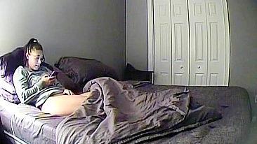 Desperate Housewife Fingers Her Soaking Wet Cunt Until She Screams in Ecstasy - Hidden Cam