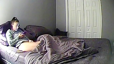 Desperate Housewife Fingers Her Soaking Wet Cunt Until She Screams in Ecstasy - Hidden Cam