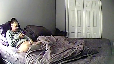 Desperate Housewife Fingers Her Soaking Wet Cunt Until She Screams in Ecstasy - Hidden Cam