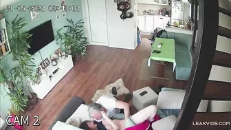 Perv Dad Ravages Slutty Daughter's Juicy Cunt in Incest Tape, Exposed by Sneaky IP Cam