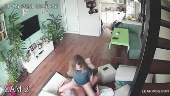 Perv Dad Ravages Slutty Daughter's Juicy Cunt in Incest Tape, Exposed by Sneaky IP Cam