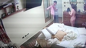 Perv Mother Walks In Front Of Her Son Completely Naked On Ip Cam