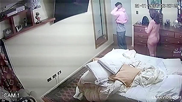 Perv Mother Walks In Front Of Her Son Completely Naked On Ip Cam