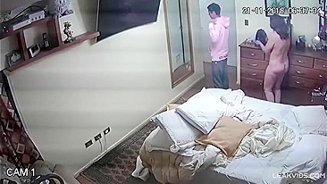 Perv Mother Walks In Front Of Her Son Completely Naked On Ip Cam